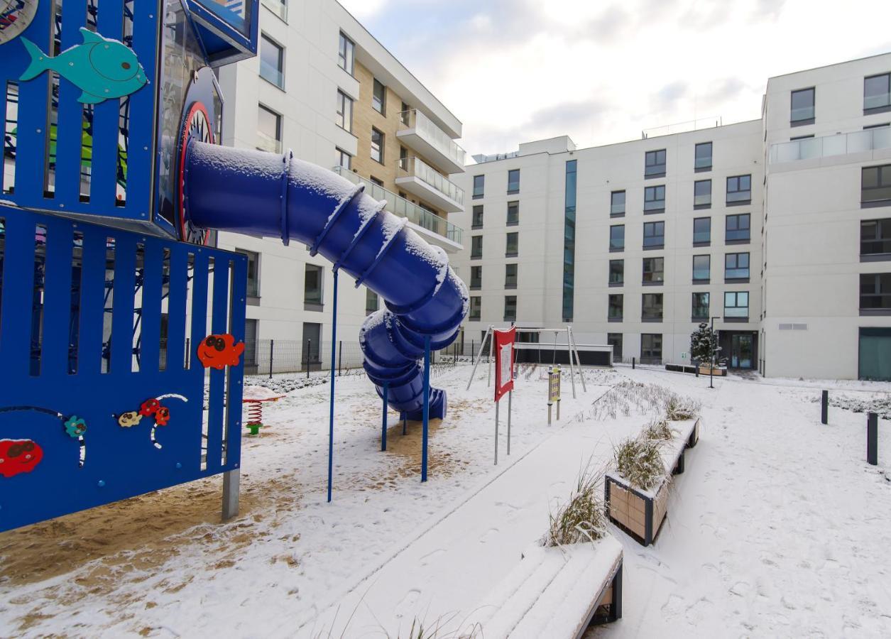 Apartament Nad Morzem,Przystan Letnica 格但斯克 外观 照片