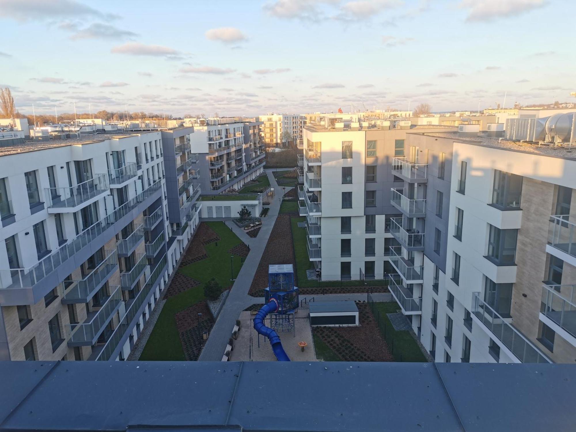 Apartament Nad Morzem,Przystan Letnica 格但斯克 外观 照片