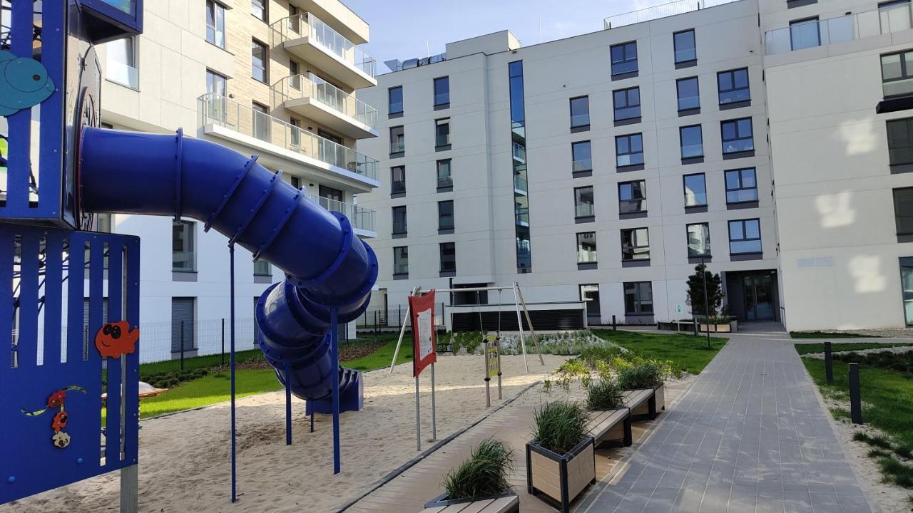 Apartament Nad Morzem,Przystan Letnica 格但斯克 外观 照片