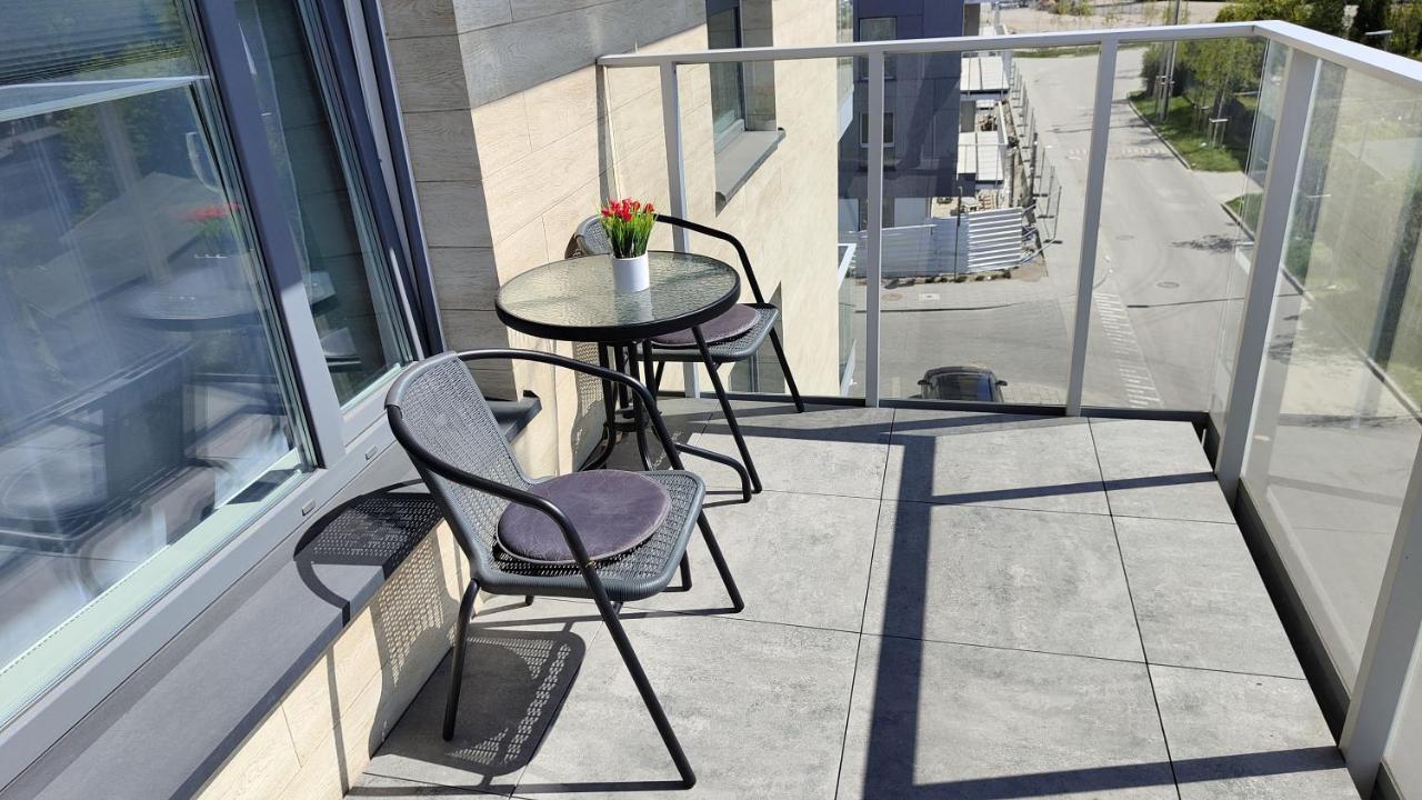 Apartament Nad Morzem,Przystan Letnica 格但斯克 外观 照片